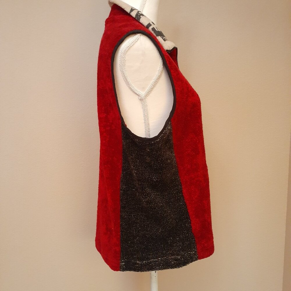 K.d. Spring Mixed Sweater Vest - Picture 6 of 15